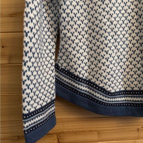 Artesania Size Small Alpaca Wool Blend Handmade Peru Hooded Sweater - Picture 8 of 13